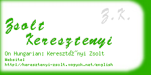 zsolt keresztenyi business card